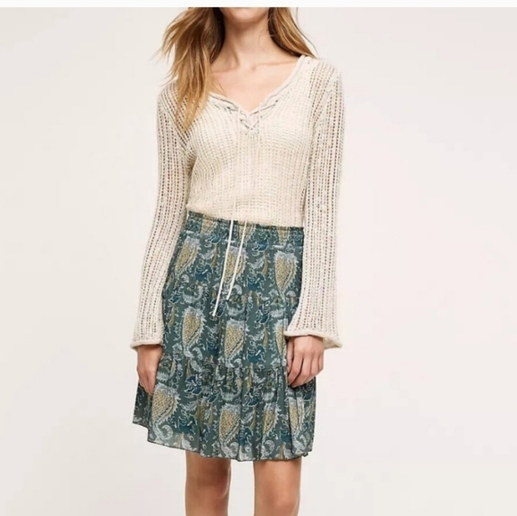 Anthropologie 'Tiny' Pina Pineapple print Skirt - Picture 1 of 8